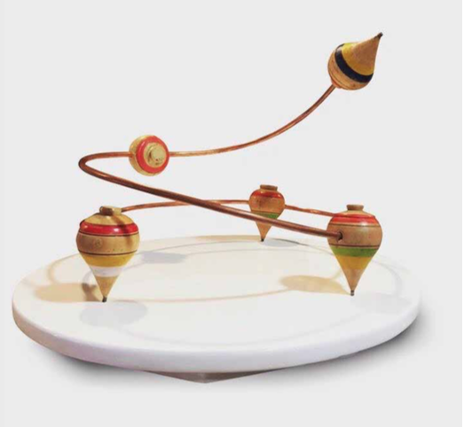 Trompos Game.Madera. Serie Game Over. Medidas Variables