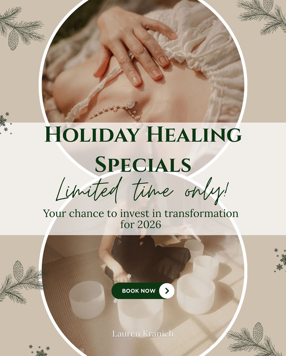 The most meaningful gifts aren&rsquo;t wrapped in paper. They&rsquo;re wrapped in transformation.

This holiday season, I&rsquo;m offering LIMITED TIME packages that support deep, lasting healing.

&mdash;

THE REIKI RESET: 6-Session Healing Journey
