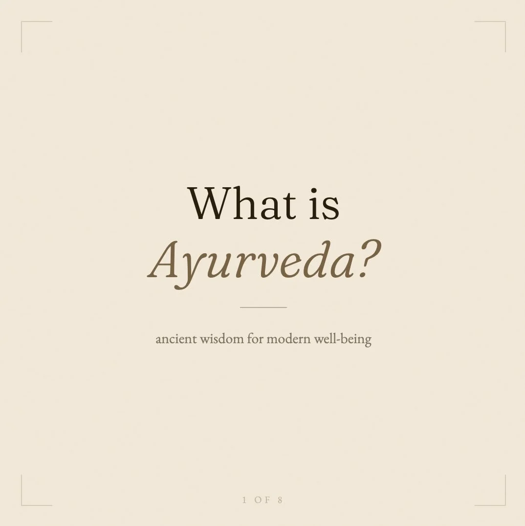 Ayurveda means &ldquo;knowledge of life,&rdquo; it&rsquo;s a 5,000-year-old Indian traditional medicine and the science of self-healing. 

It treats the whole person, body, mind, emotions, and spirit, through lifestyle practices like diet, herbs, mov