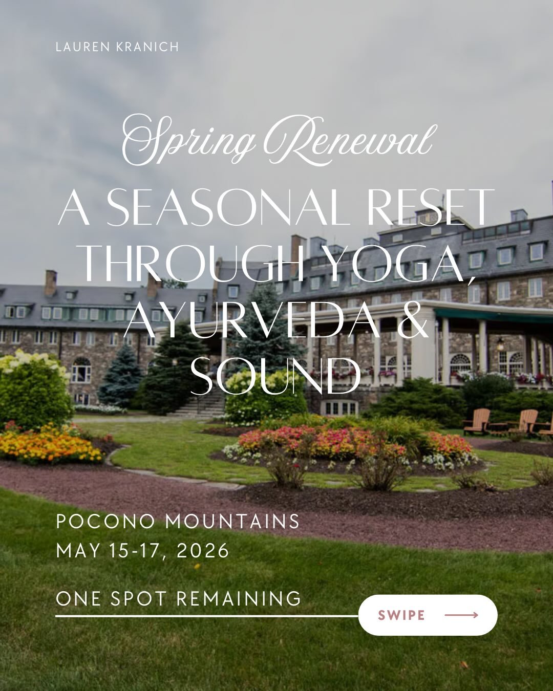 Spring doesn&rsquo;t ask you to force anything. It asks you to soften, open, and trust the natural rhythm of growth. To reconnect with yourself, with natural, &amp; with your goals for the year.

Join @jennifercavalieri_ &amp; me for a weekend of mov