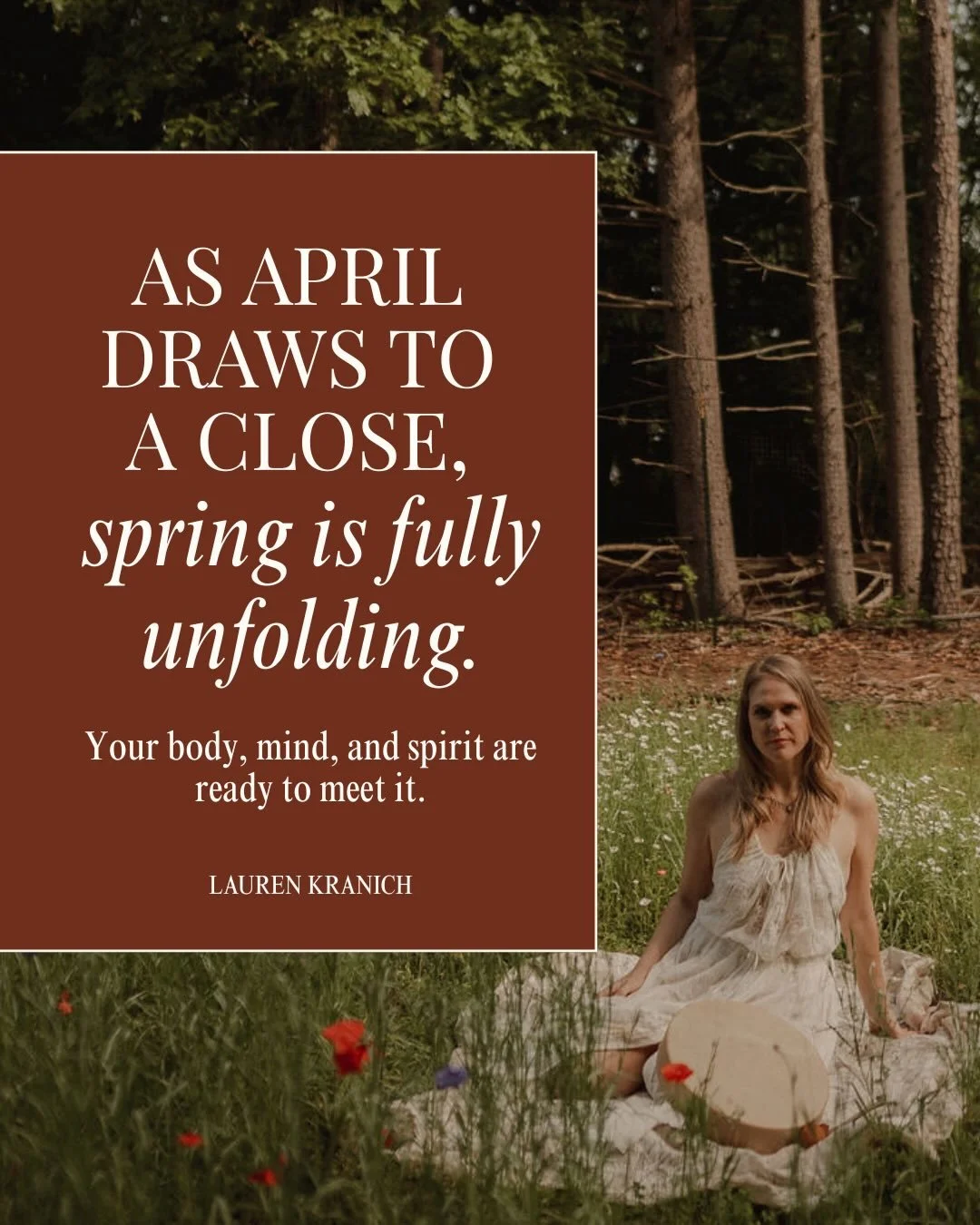 April draws to a close, the energy of spring is fully unfolding. In Ayurvedic terms, we&rsquo;re moving through the tail end of Kapha season, the grounding, stabilizing qualities of earth and water begin to shift, making space for lighter, more dynam