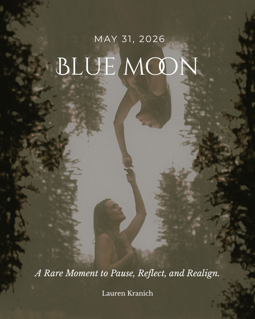 May 31st Blue Moon

A rare moment to pause, reflect, and realign.

This month gifted us two full moons, beginning with the Flower Moon, a time of blooming, growth, and emergence and closing with a Blue Moon, the second full moon in a single month.

W