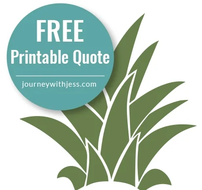 Be a Pineapple - Quote + FREE Printable