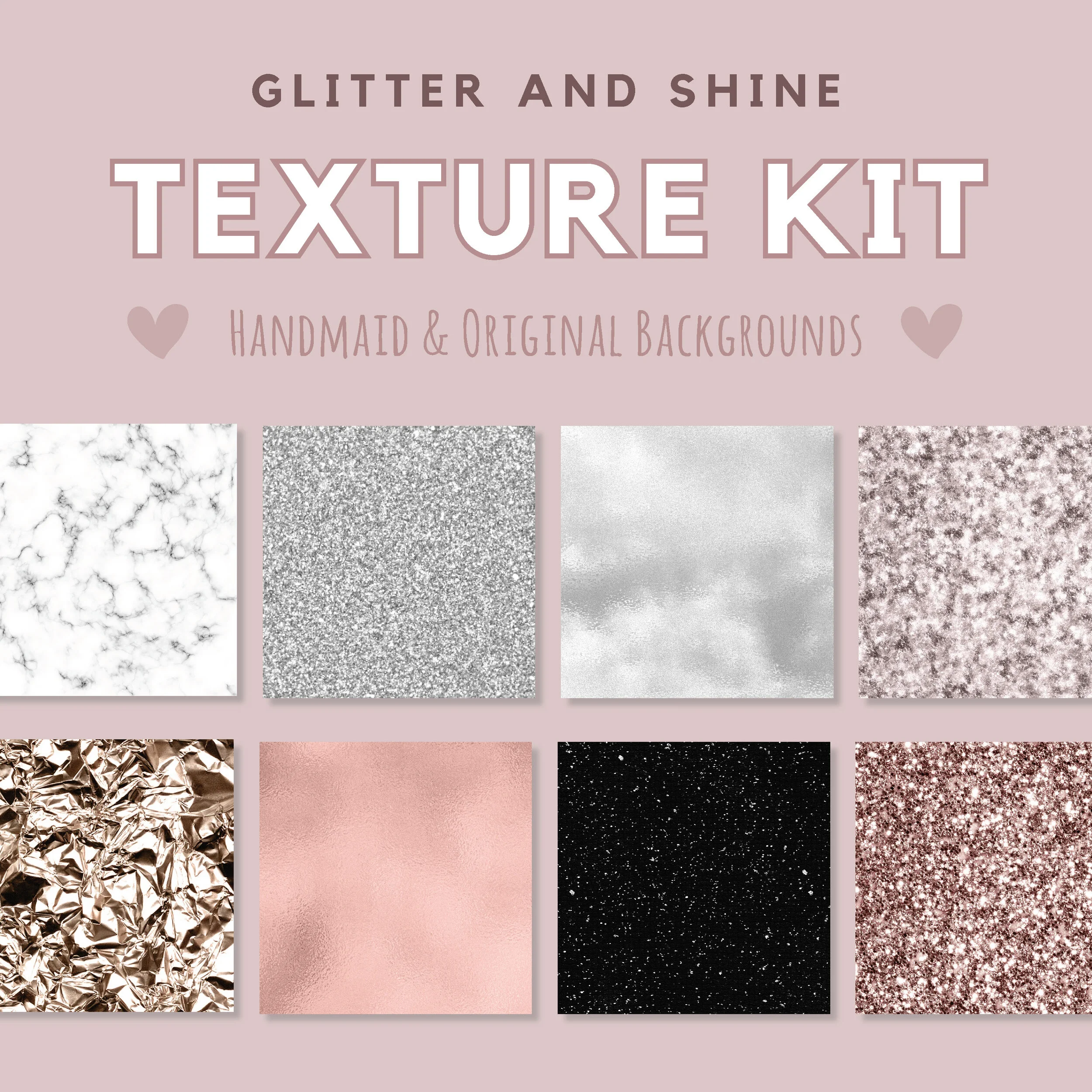 Glitter and Shine Texture Kit
