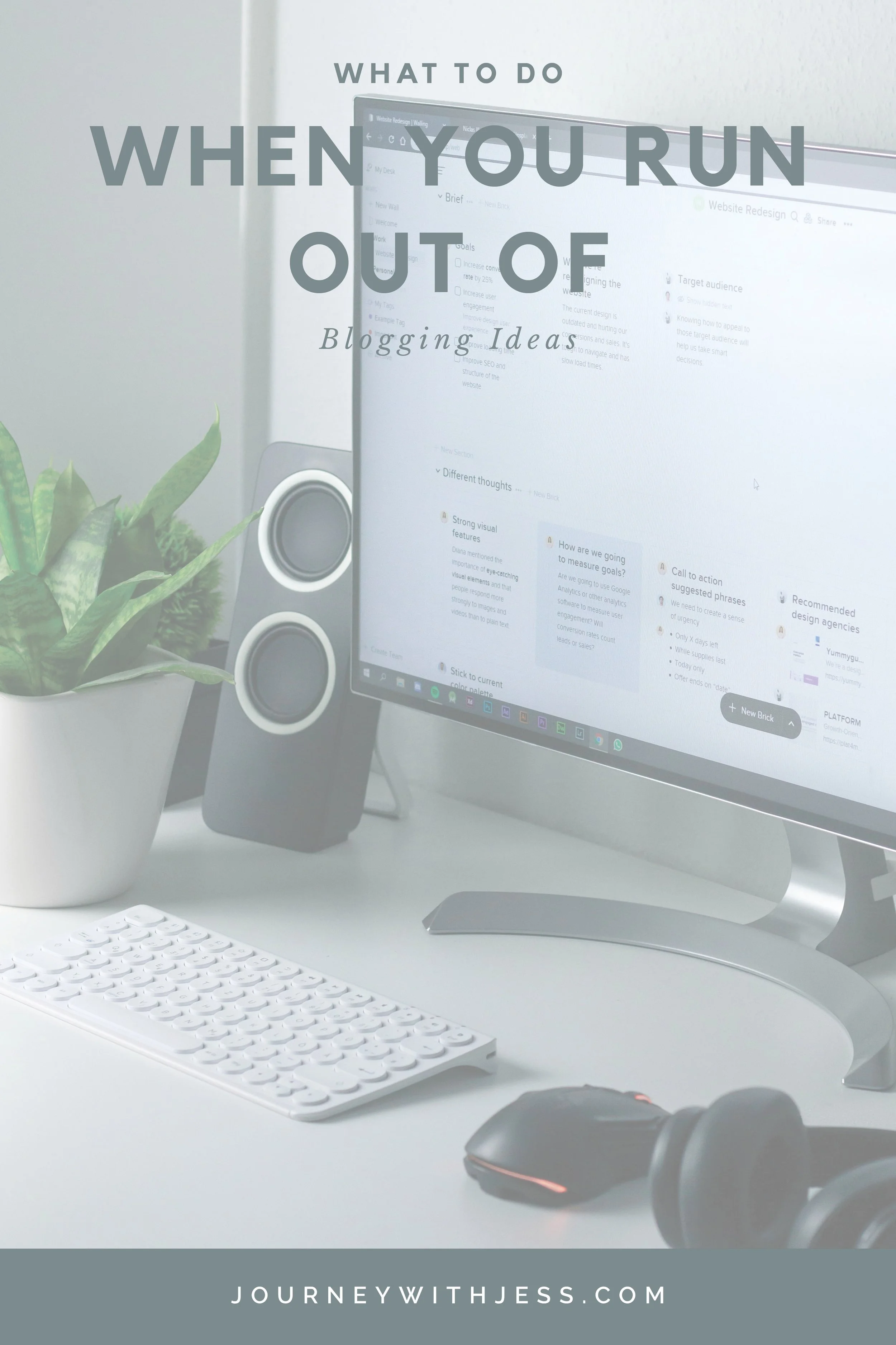 What to Do When You Run Out of Blogging Ideas