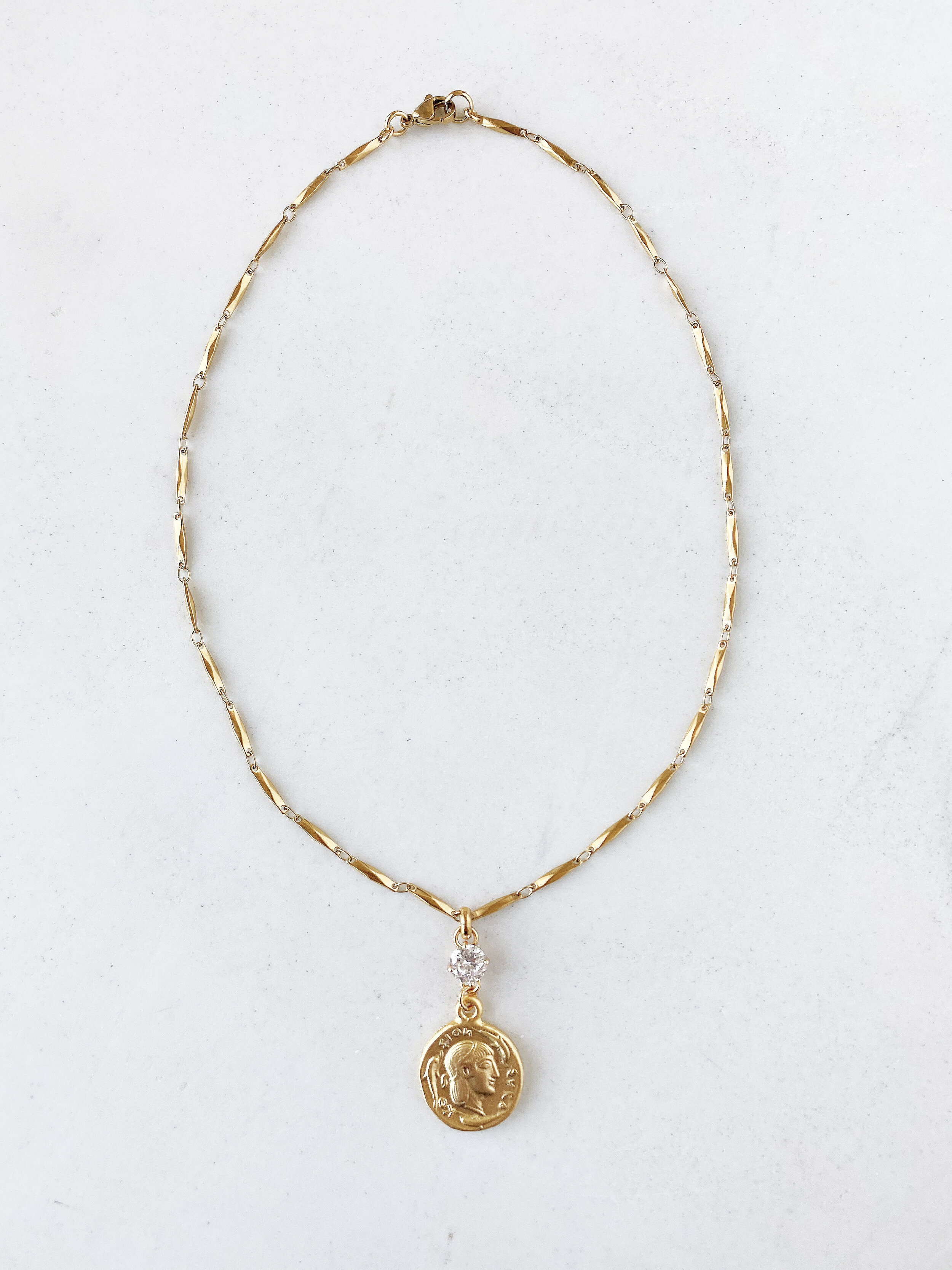 TREVI COIN NECKLACE — N O T T E