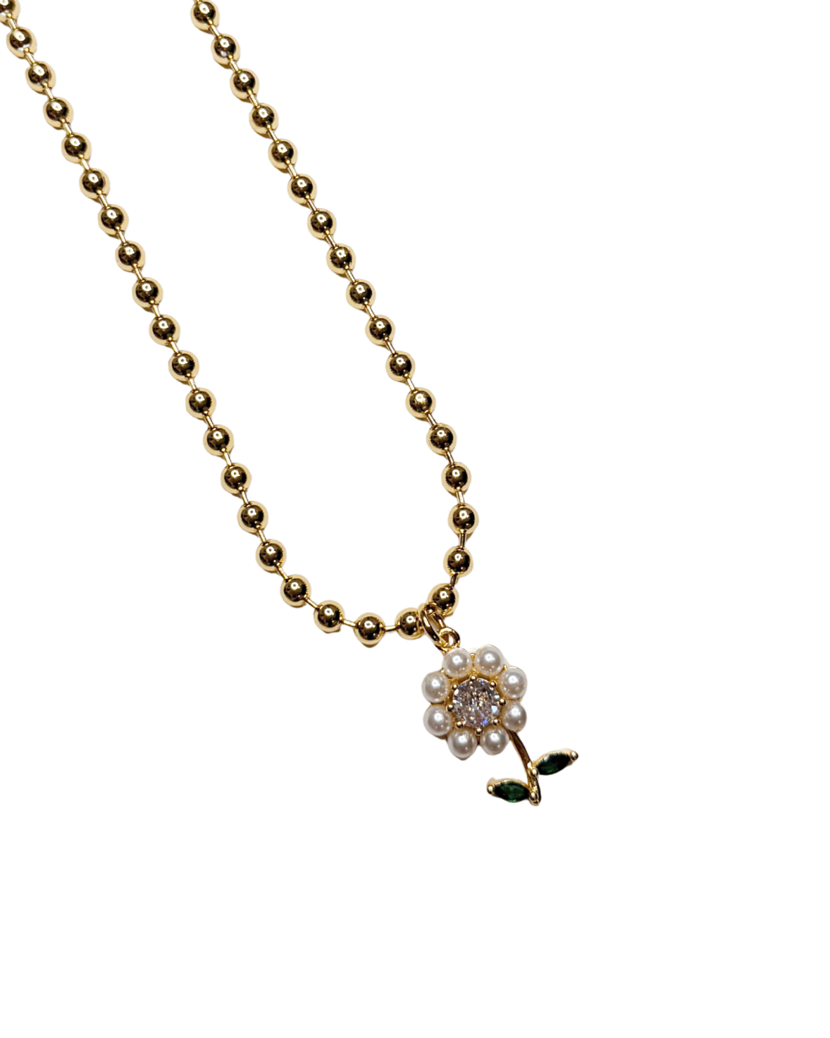 PEARLY FIORE NECKLACE