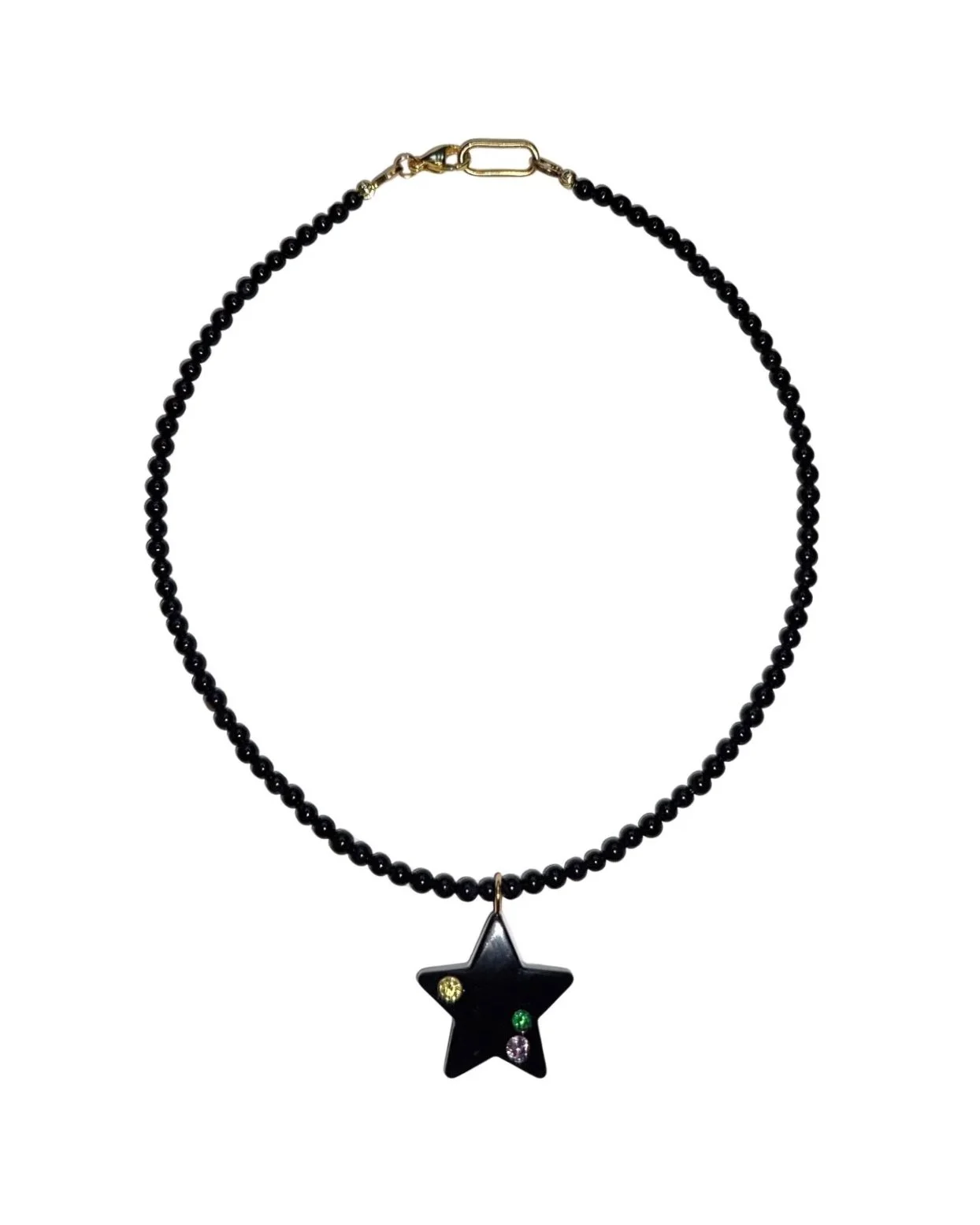 MIDNIGHT STELLATA NECKLACE