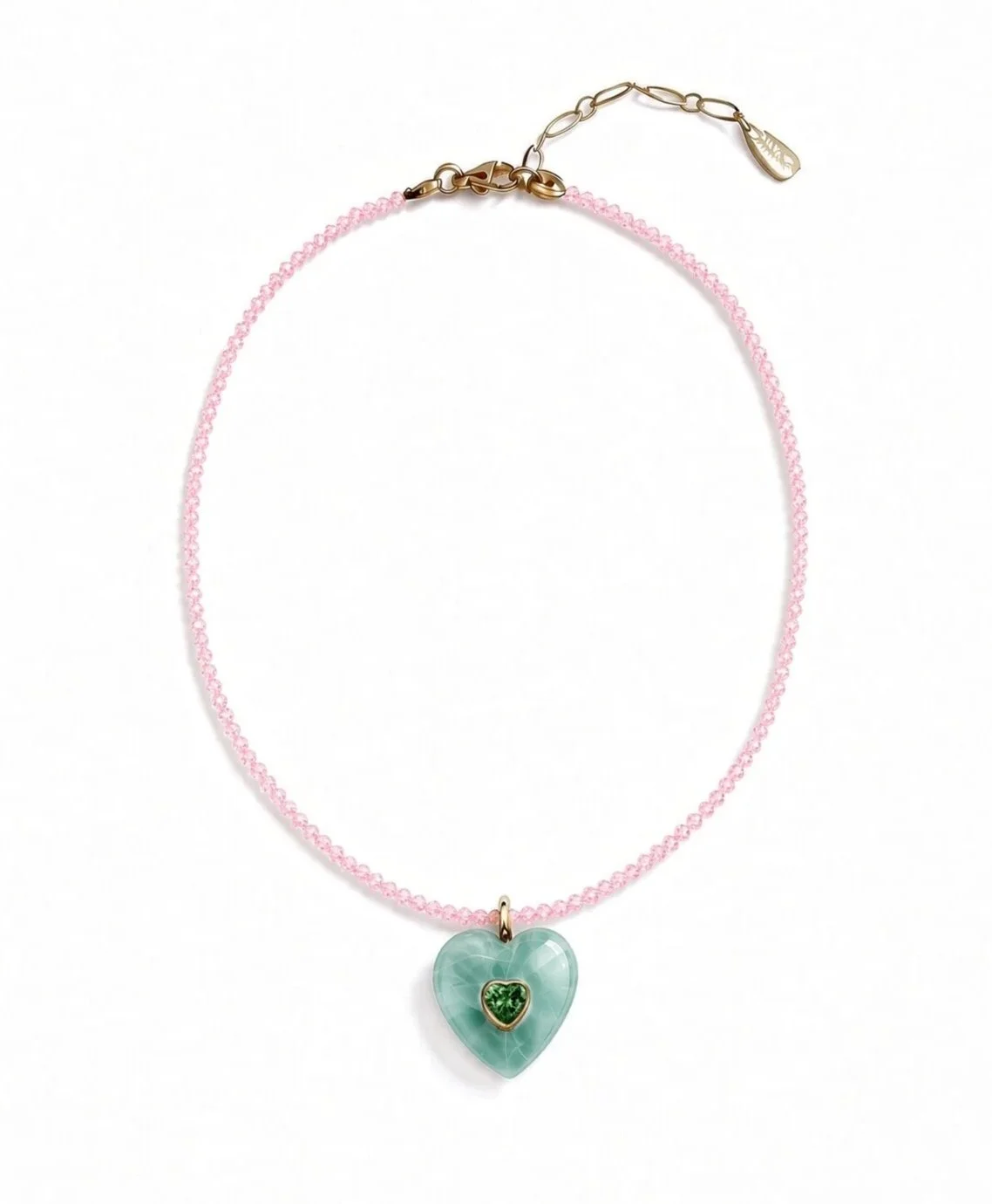 HEART CANDY NECKLACE • MORE COLORS!