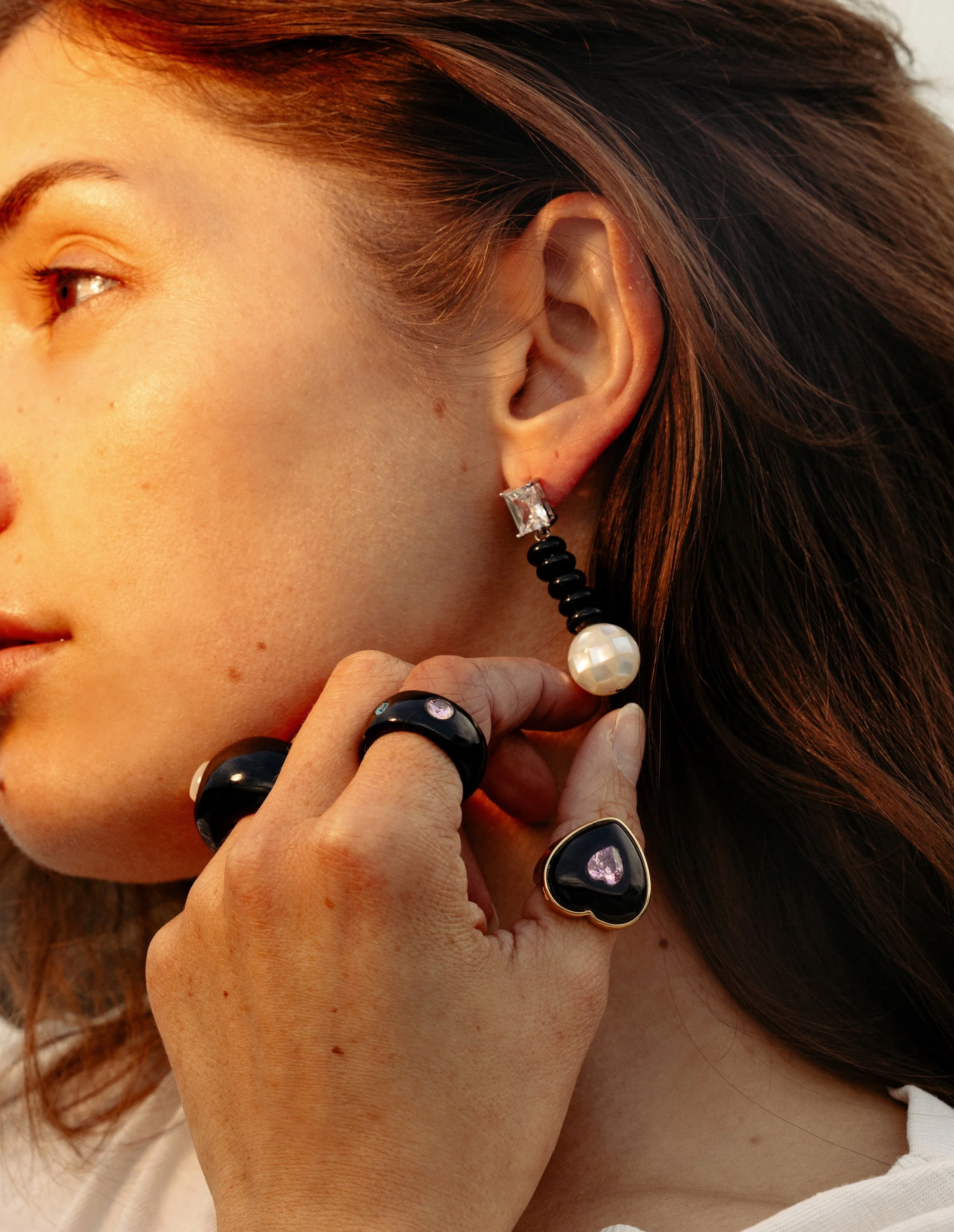 MIDNIGHT IN MDINA EARRINGS
