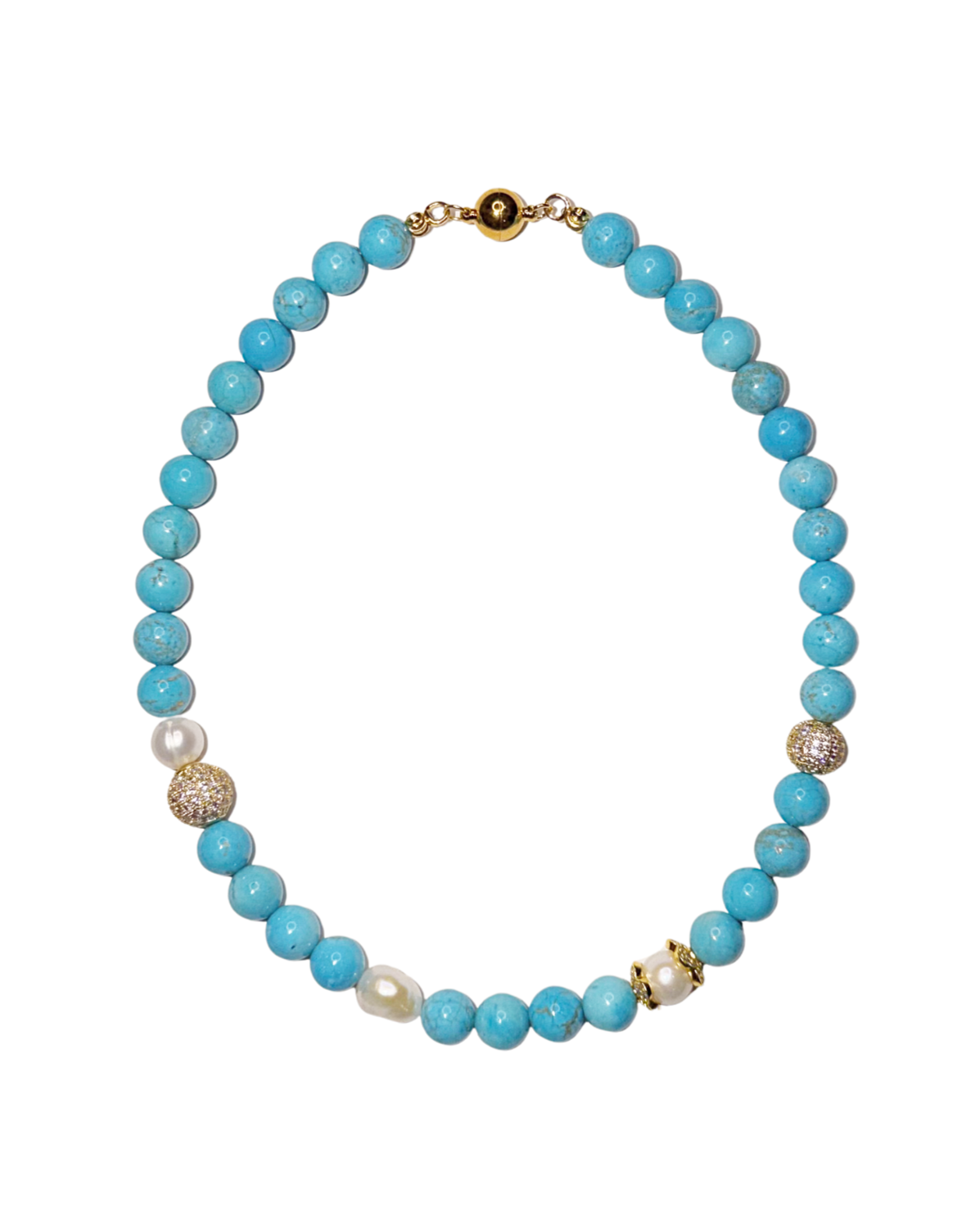 MDINA GLOW PEARLY NECKLACE