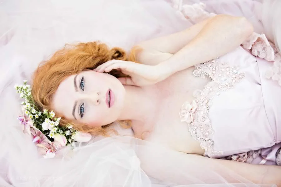 Pretty in Pink - Bridal Fashion Shoot