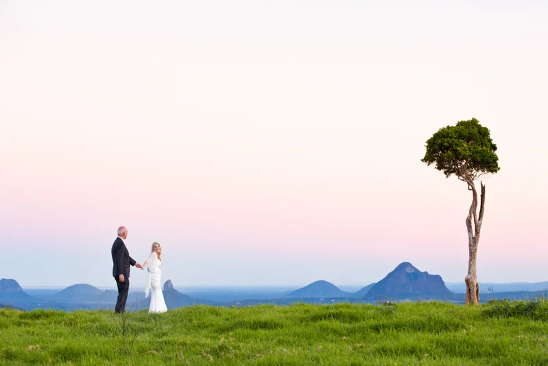 Sunshine Coast Wedding Photography at Tiffany's Maleny