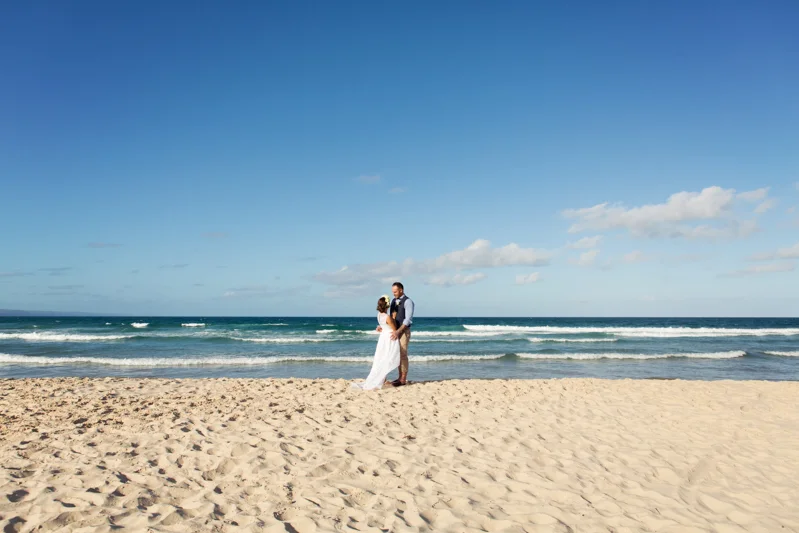 Noosa Beach Elopement Noosa Wedding Photographer - Aimee & Shane