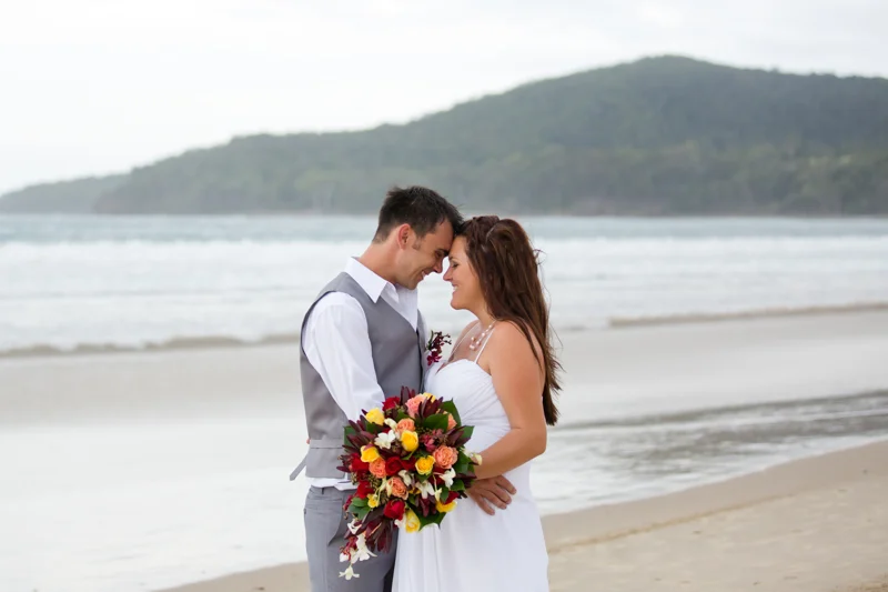 Wedding Photographer Noosa Beach Elopement - Lana & Jason