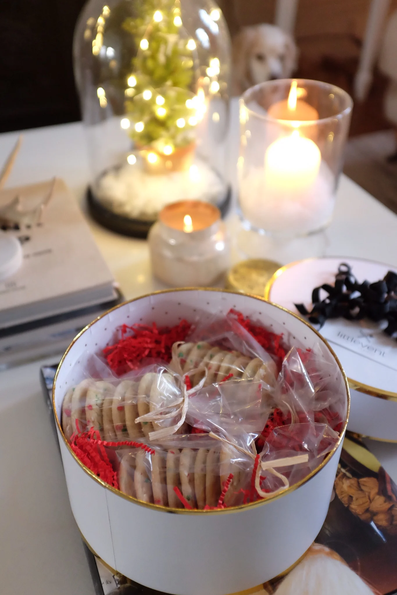 Holiday Funfetti Cookies 