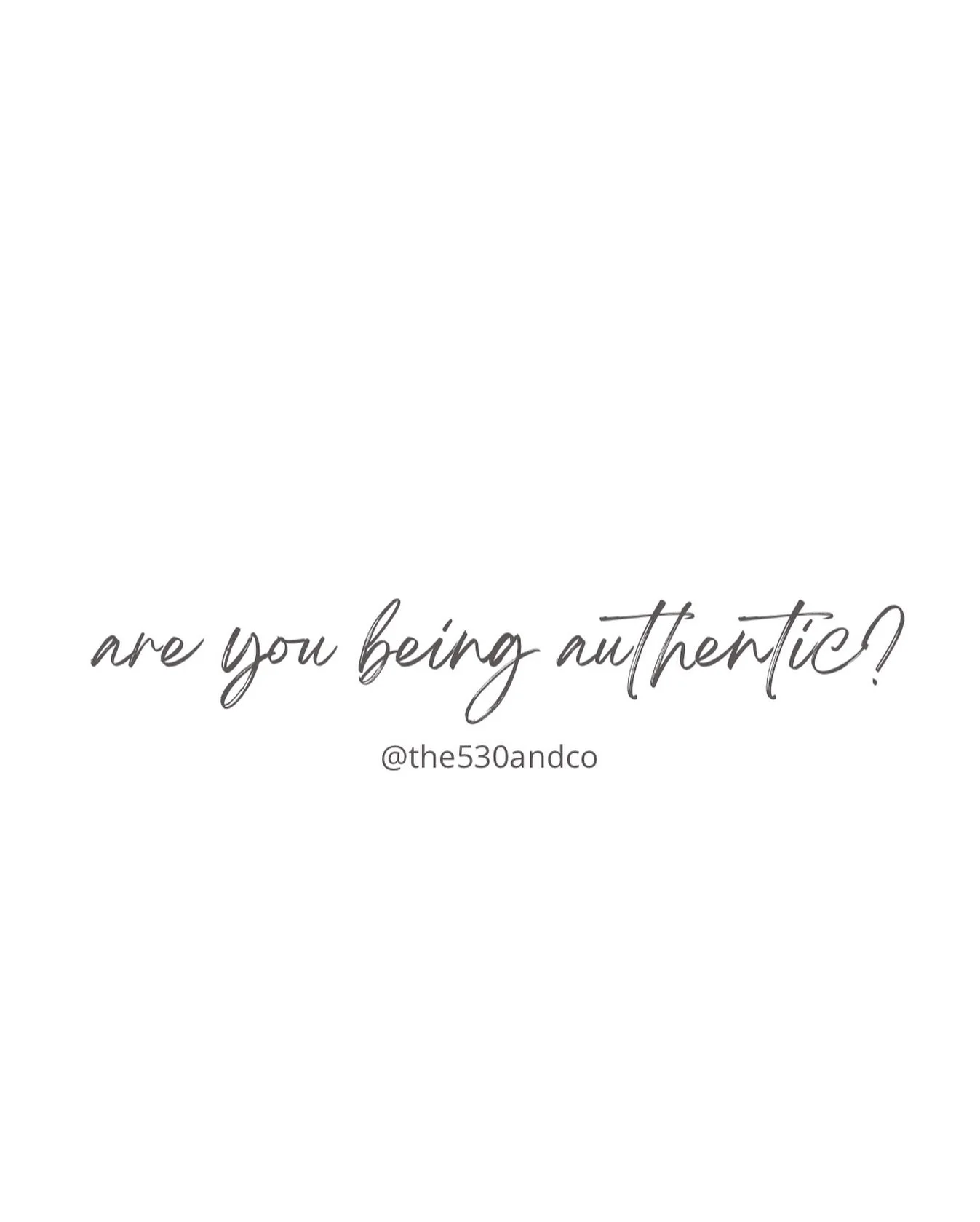 Let&rsquo;s talk authenticity&mdash;because if there&rsquo;s one thing I&rsquo;ve learned as a business owner, it&rsquo;s that trying to be someone else online is exhausting and unsustainable.

When I first started showing up on social media, I thoug