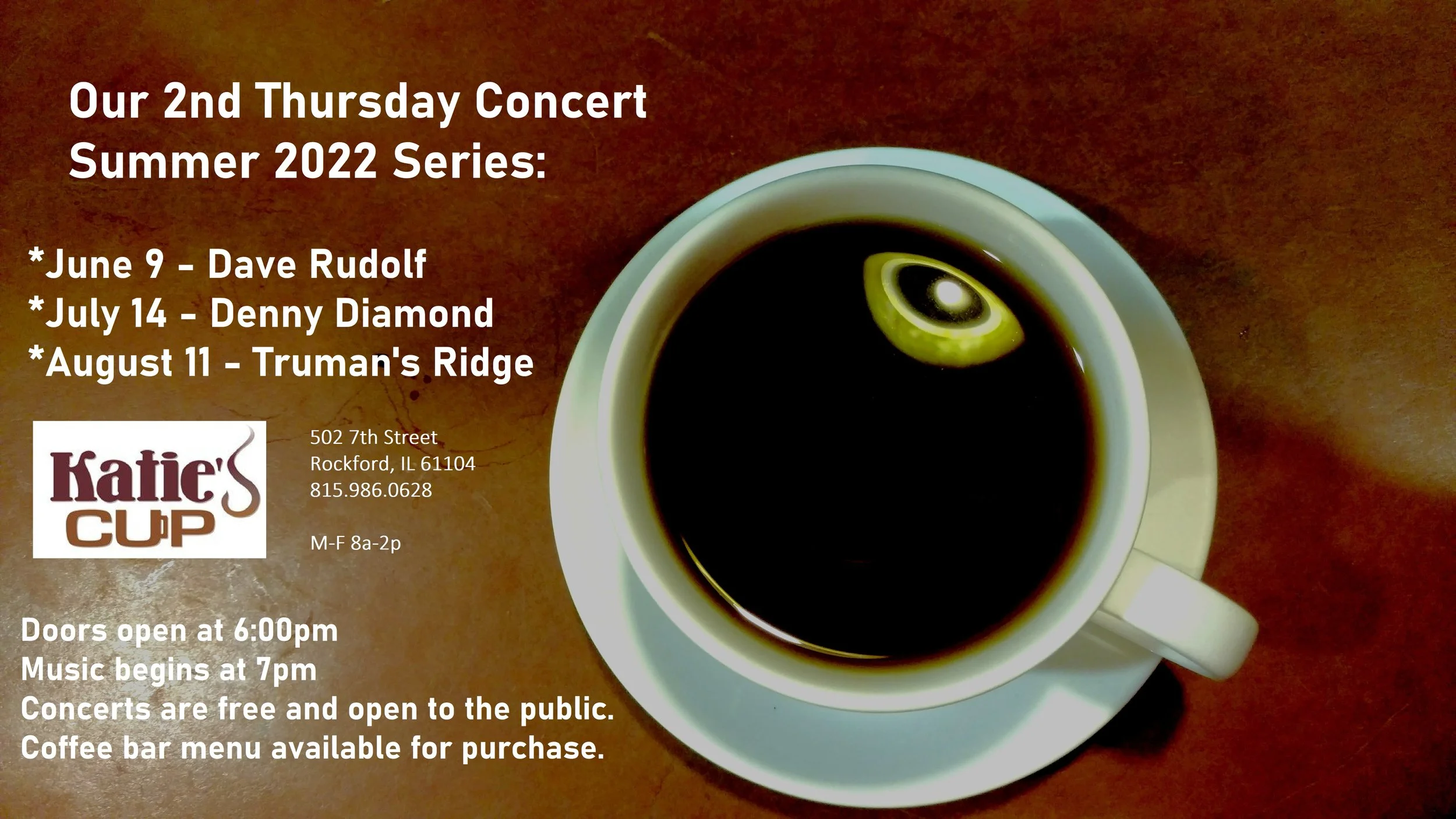 2nd Thursday Concert Series: Truman's Ridge