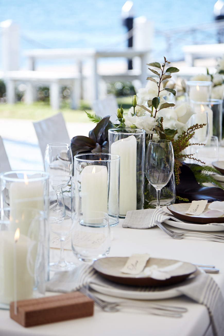 Wedding reception styling pasadena sydney