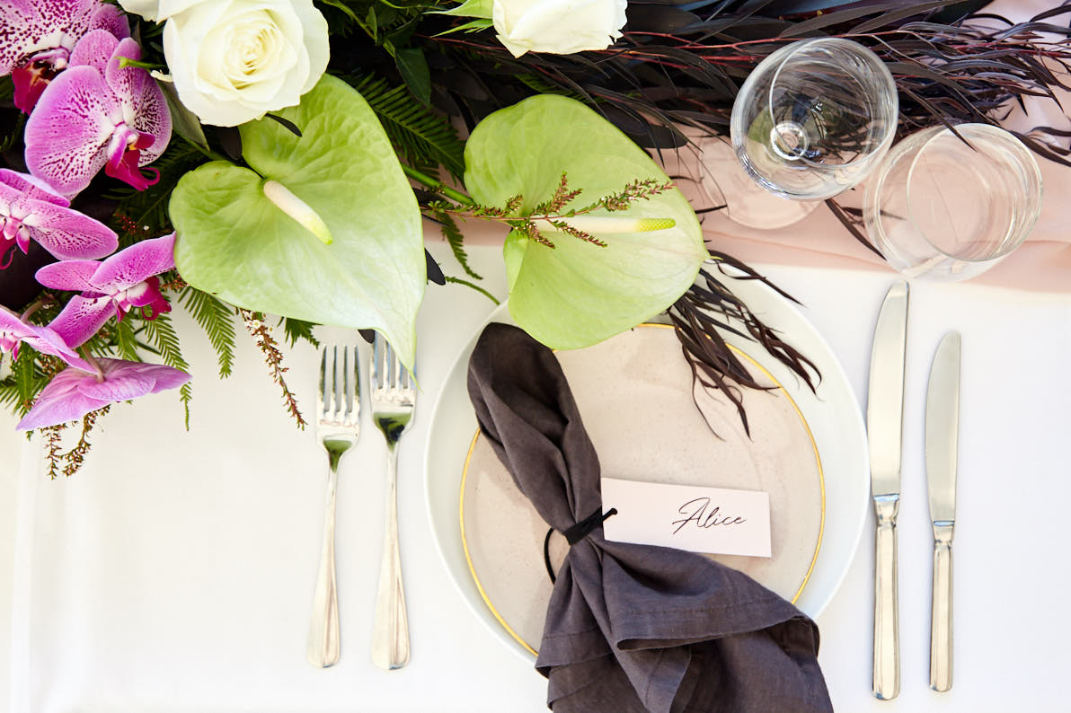 Wedding reception styling pasadena sydney