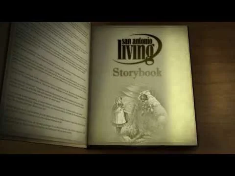 San Antonio Living Storybook open animation