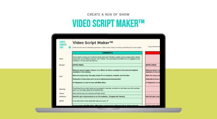 How to Save Time and Streamline Your Show Notes — Lights, Camera, Live®