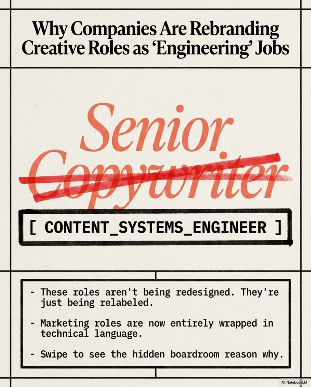 Why “Creative” Jobs Are Suddenly Being Rebranded as “Engineering” Roles