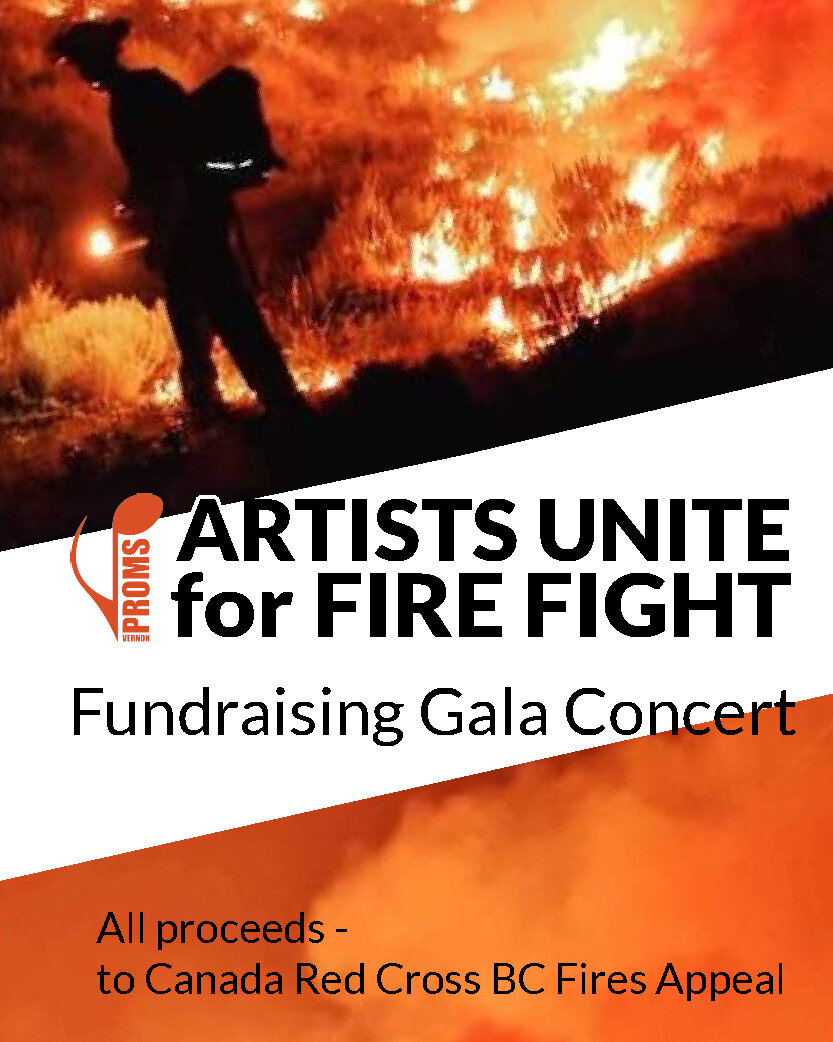 Postponed until restrictions are lifted: Artists Unite For Fire Fight