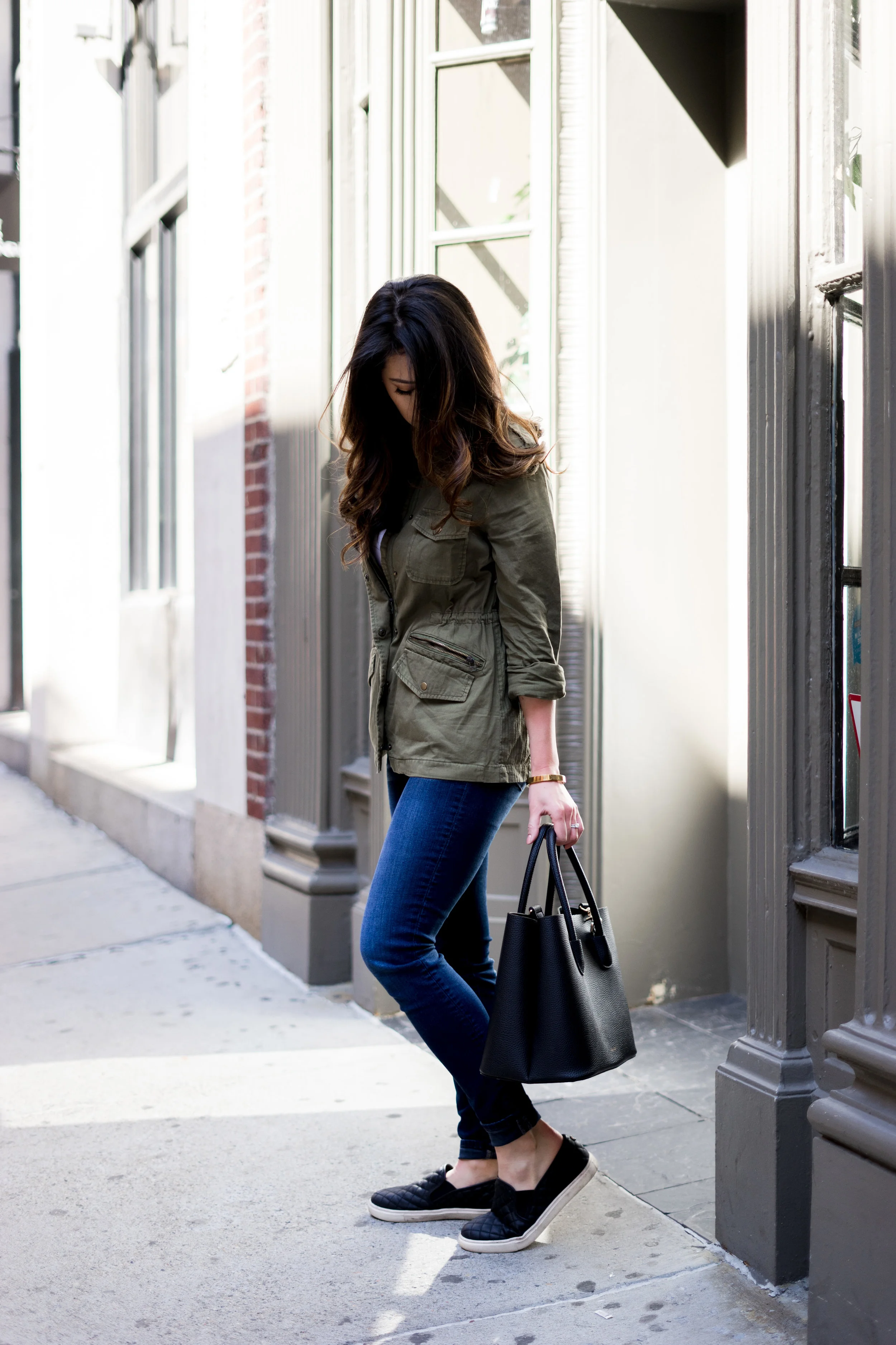 Military Green Utility Jacket: TheNinesBlog.com - A Boston Blog