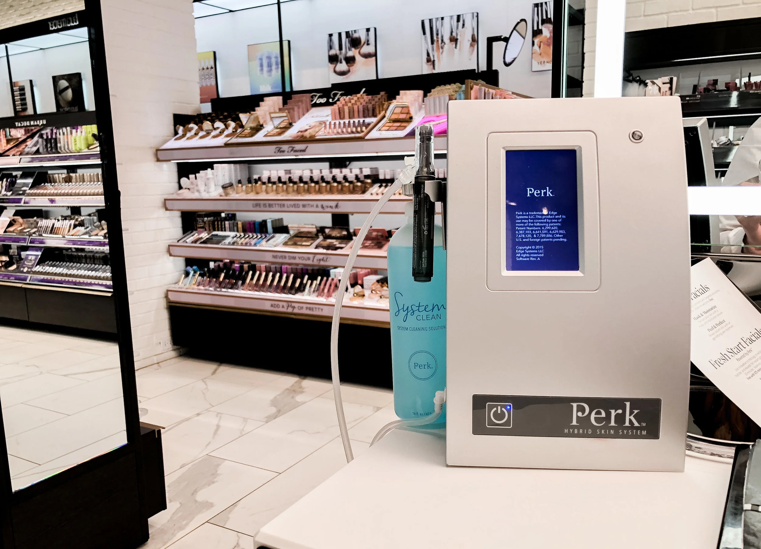 PERK Hydrating Facial at Sephora: TheNinesBlog.com - A Boston Blog