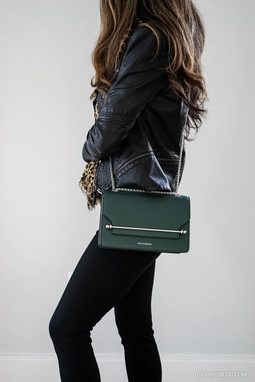 Currently torn between 3 somewhat similar bottle-green Strathberry's :  r/handbags