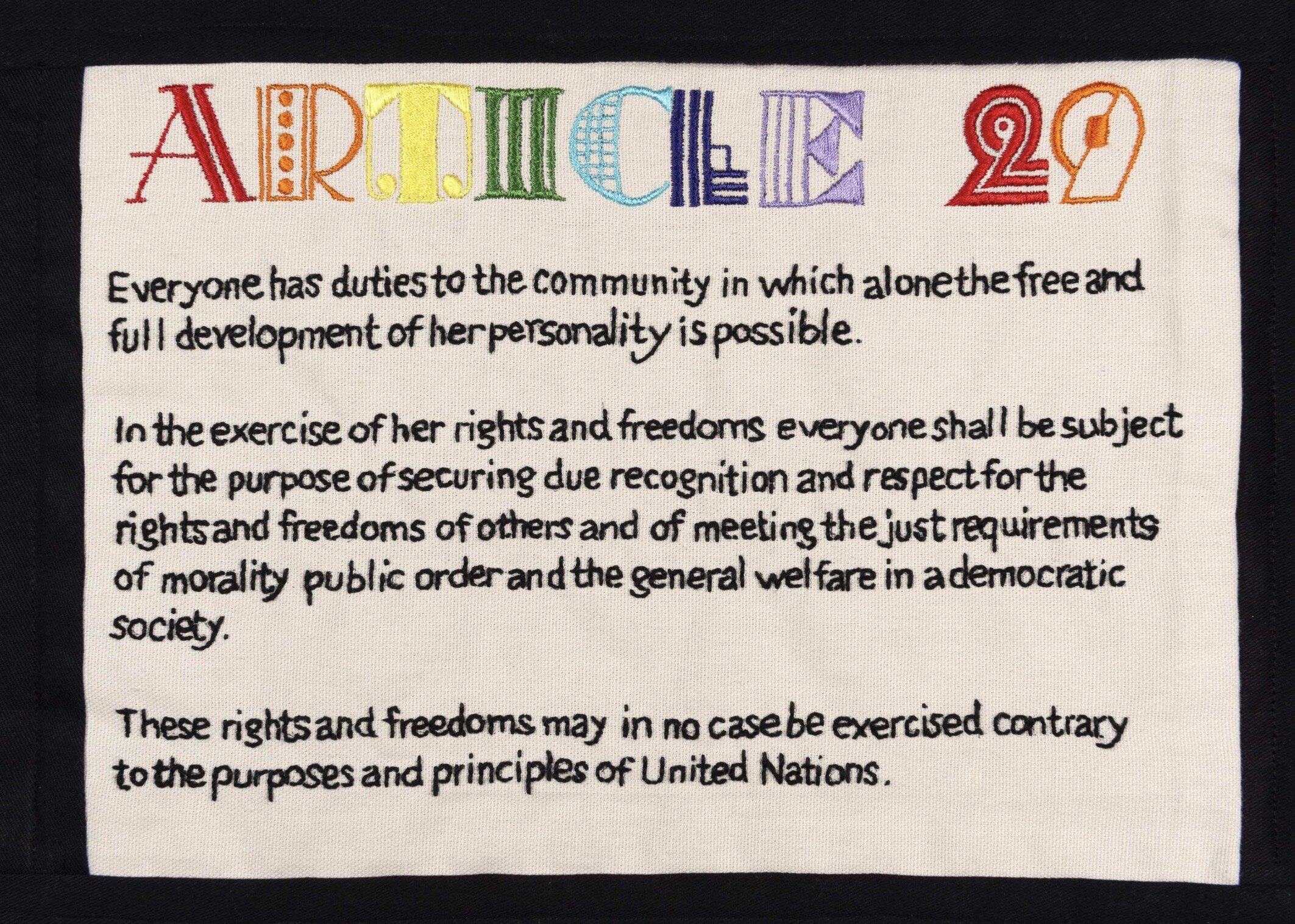 article twenty-nine | sam p. gibson