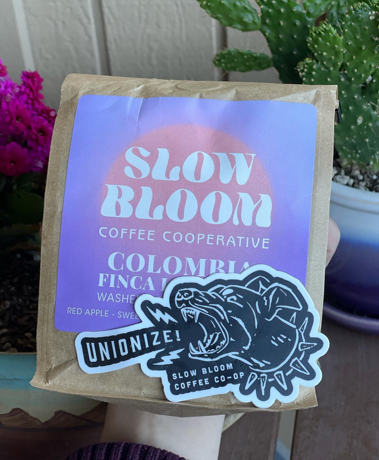 @slowbloomcoffee wants you to know that bosses are off the menu ✌🏼

icymi: after my friends were harassed and fired for unionizing, they continued to lobby for their labor, drove their former company out of business, and then started their own worke