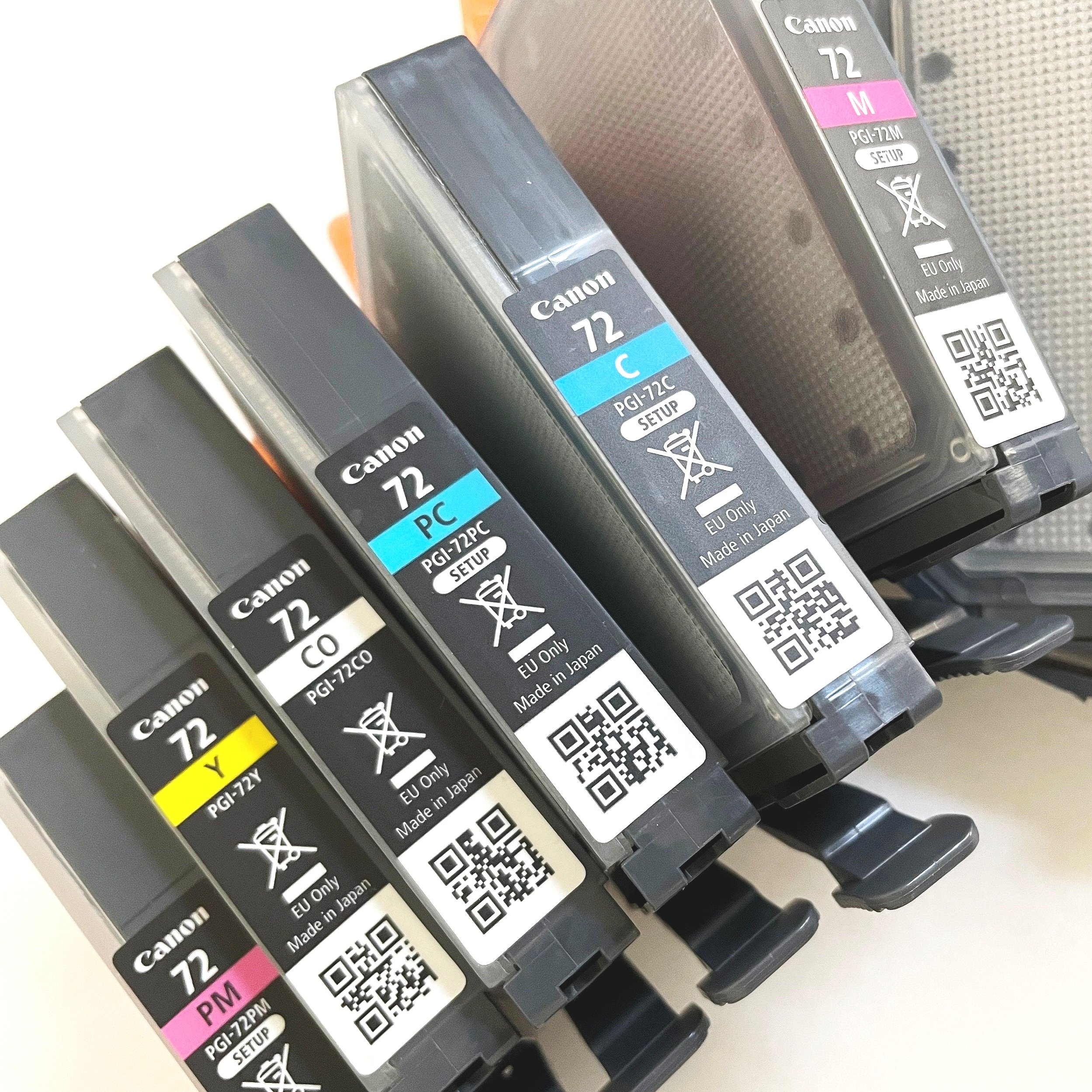 Canon pgi 72 pigment inks for pro-10 printer