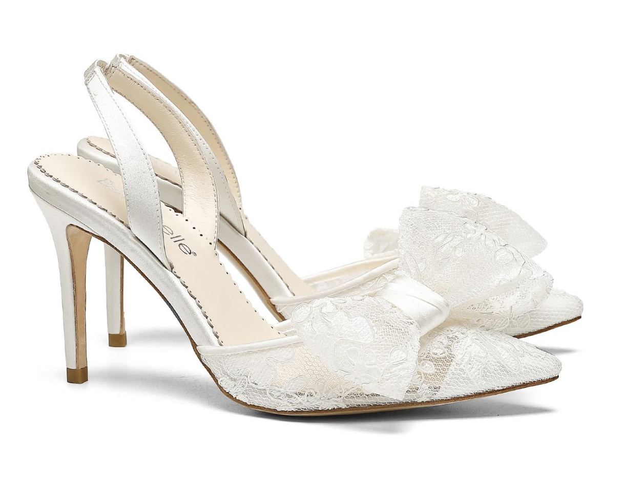 Bella Belle - Lace Bow Heel