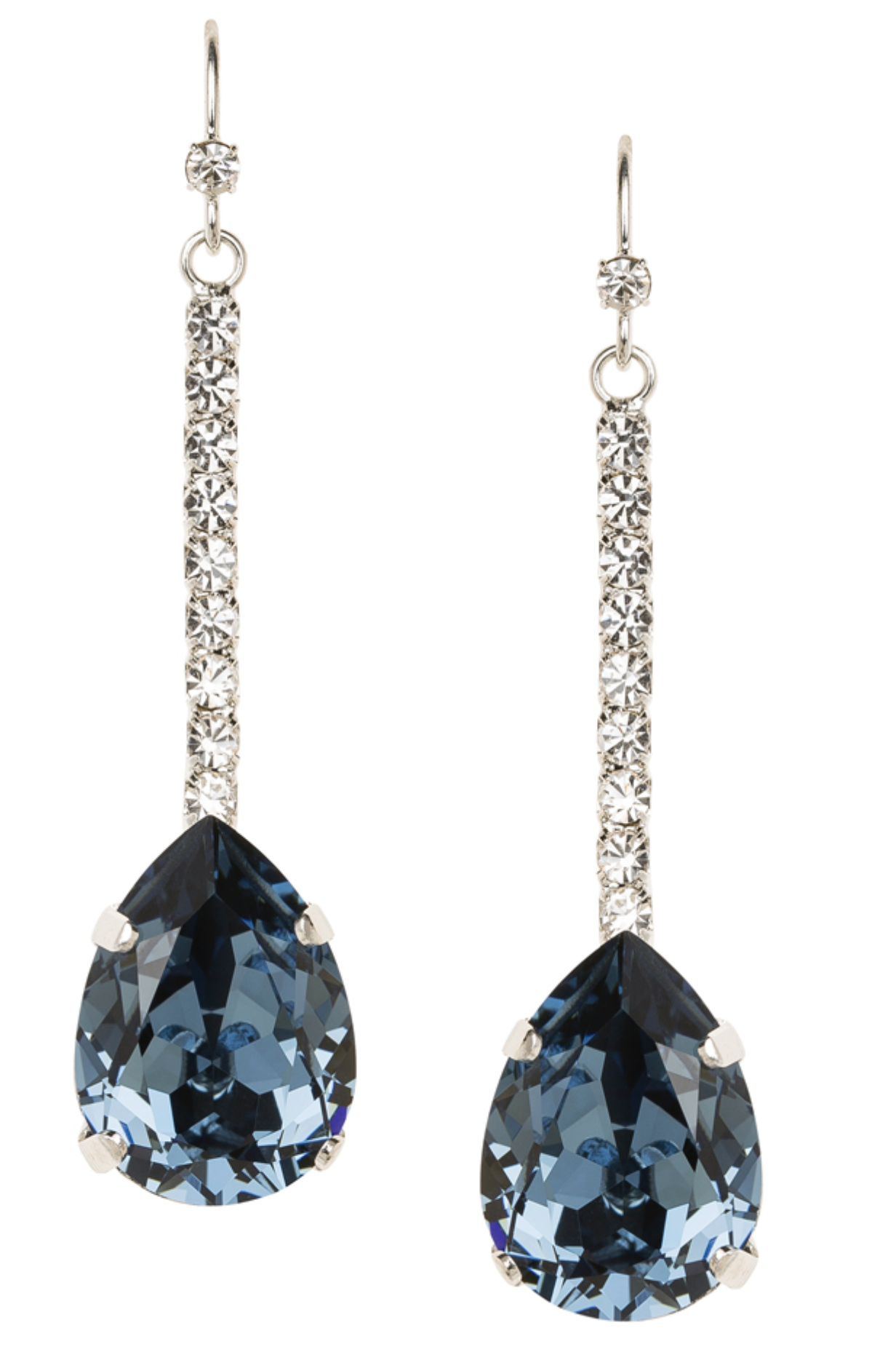 Janis Savitt - Crystal Drop Earrings