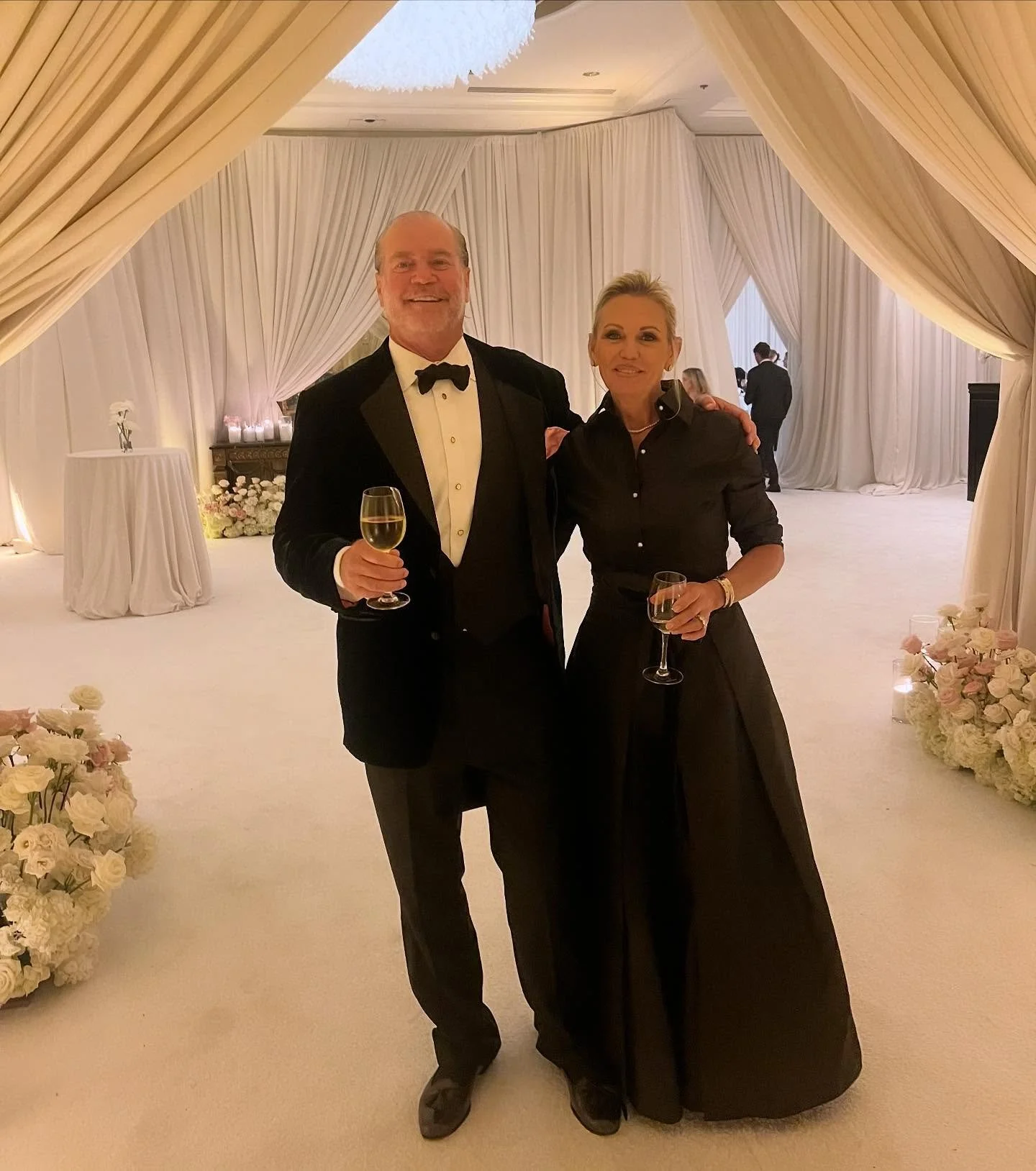 black tie in BEVERLY HILLS &mdash; forever honored to be apart of your celebrations! #LucianaEmilia