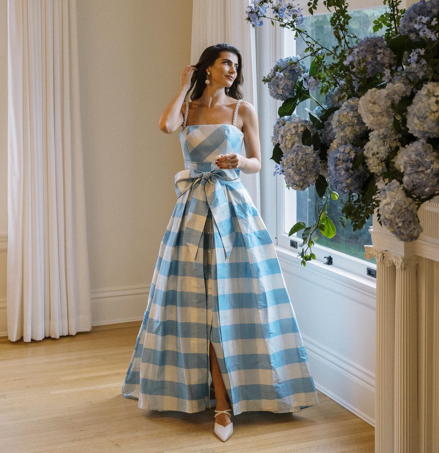 keeping things in check! 

everyone&rsquo;s favorite signature blue check, now available in two of our best-selling silhouettes. shop on LucianaEmilia.com #LucianaEmilia