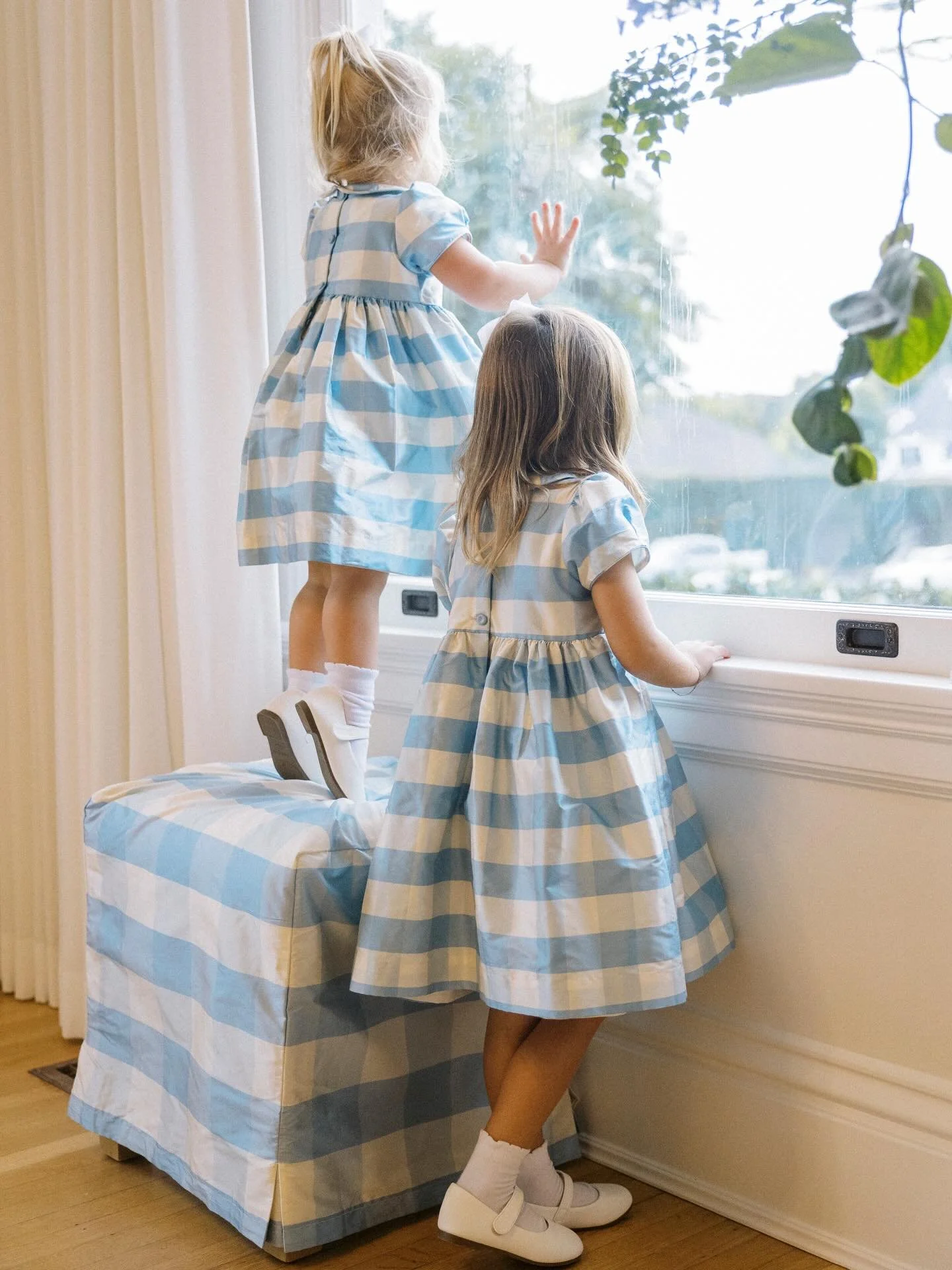 patiently waiting for the Easter bunny&hellip; in hopes to catch a glimpse! #LucianaEmilia