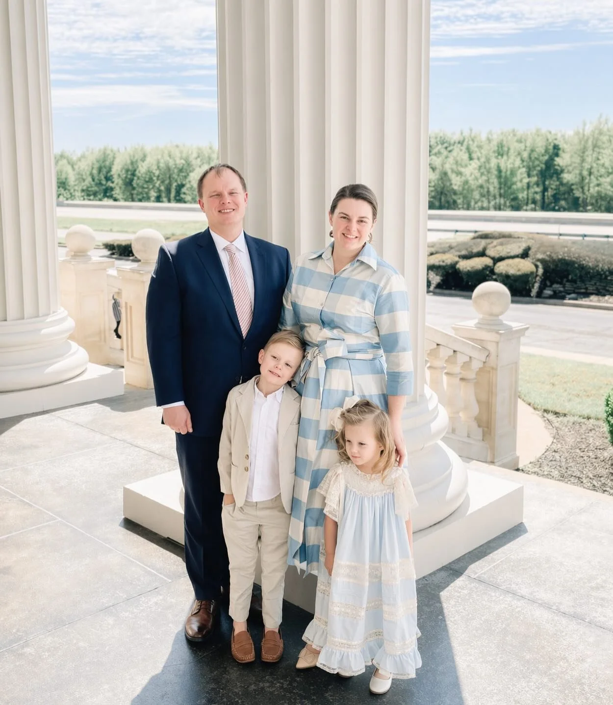 @akkematick in her LE Sunday best dress! thank you for sharing&hellip; we adore your darling family! #LucianaEmilia