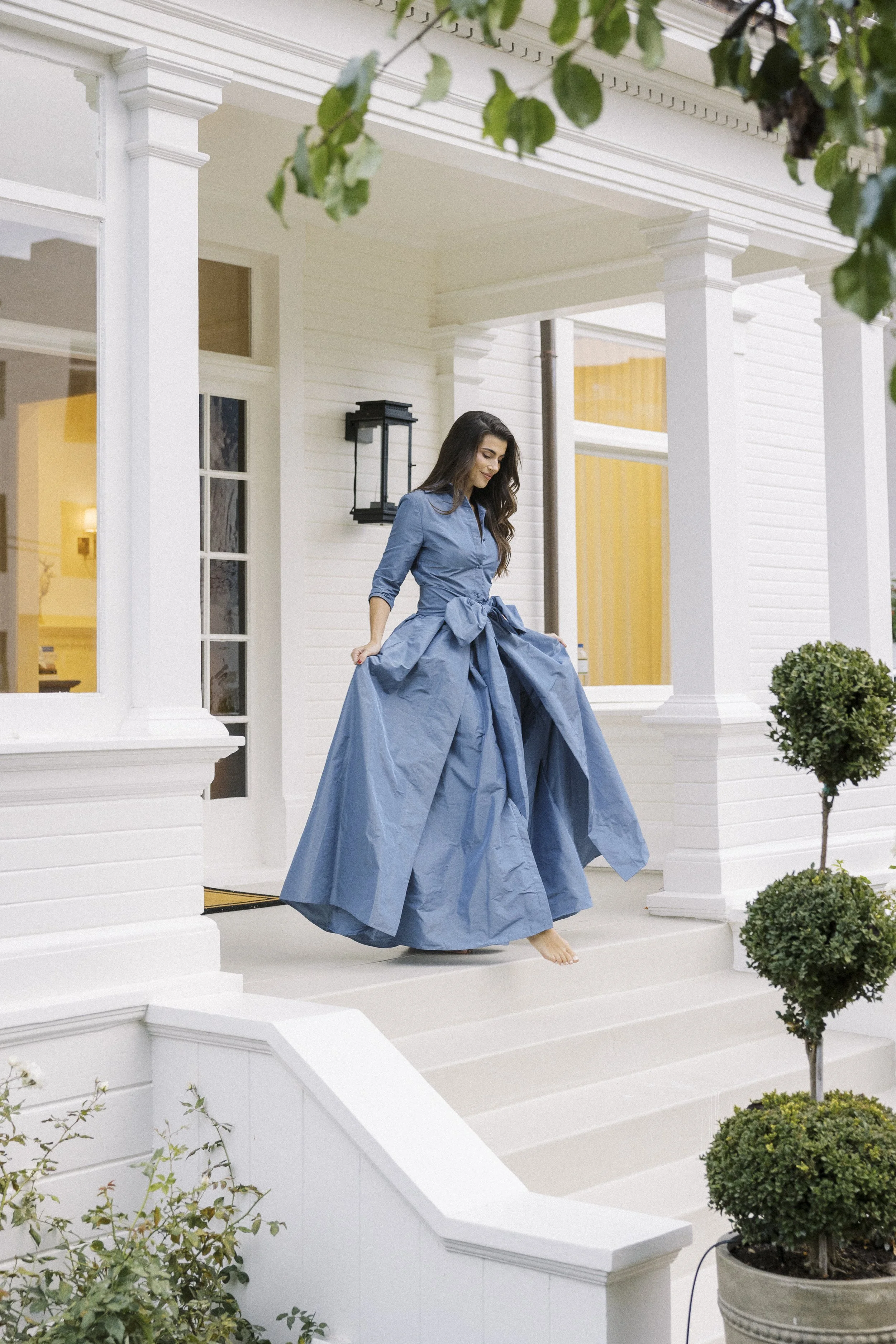 Effortlessly Elegant Gown - Wedgewood