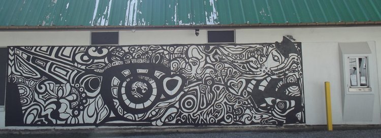 Community Mural, Lacombe Louisiana  2015 