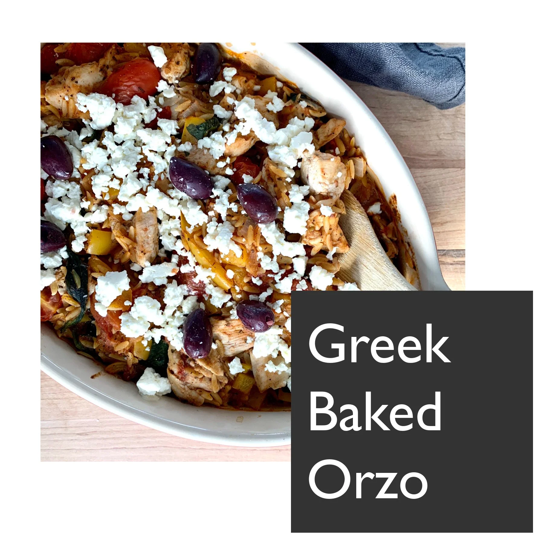 Greek Baked Orzo