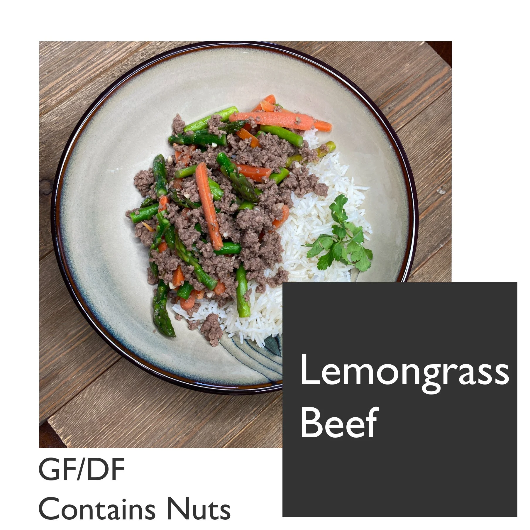 Lemongrass Beef with Rice