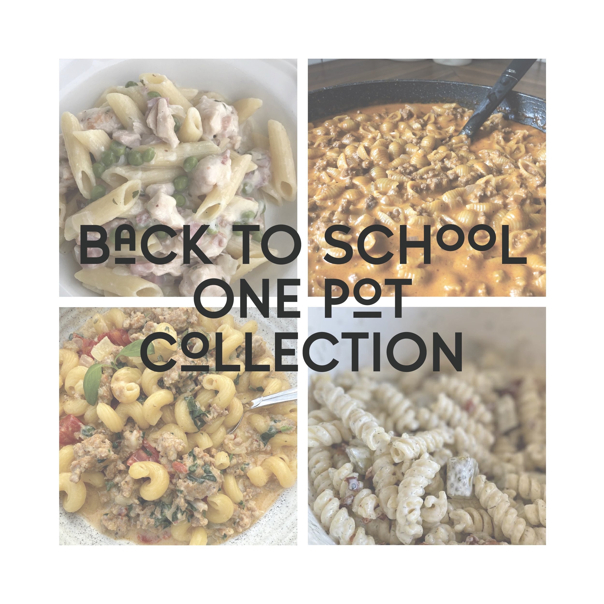 Back to School One Pot Collection
