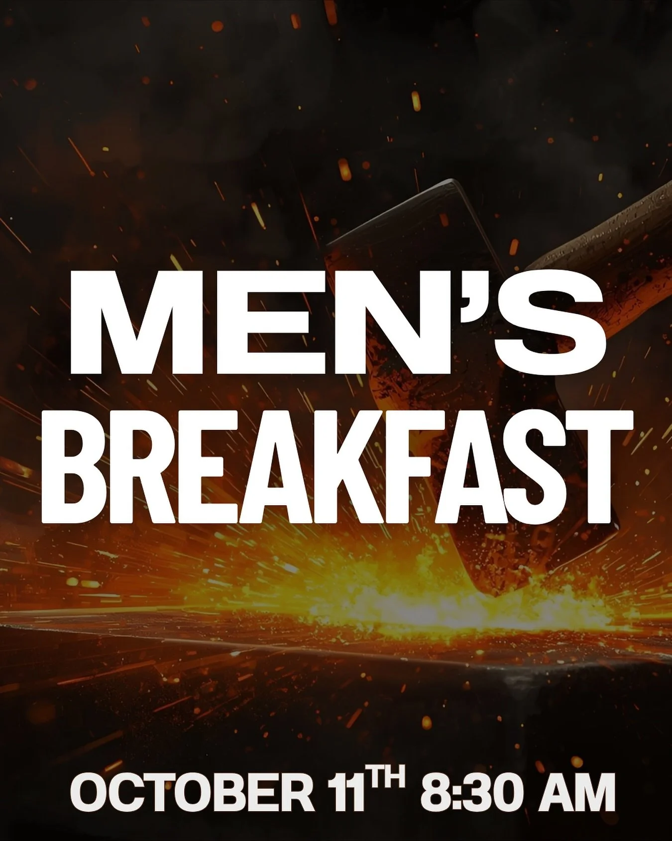 Join us for Men&rsquo;s Breakfast on October 11th at 8:30 AM 🥓
Come hungry for good food, real conversation, and strong faith.

Register today through our app or on our website under the Events page ☕️