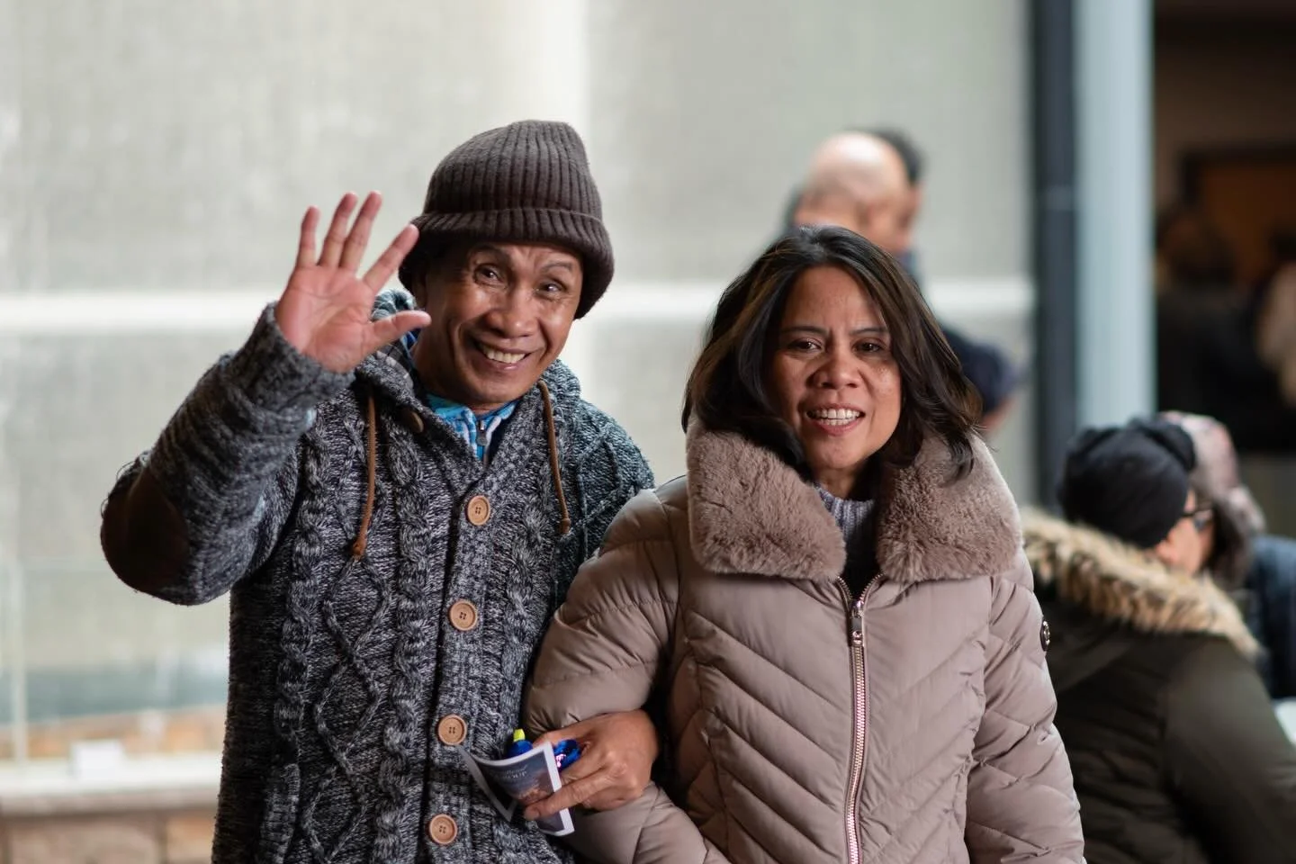 A peek at what Sunday mornings look like here at Living Water! 🤍