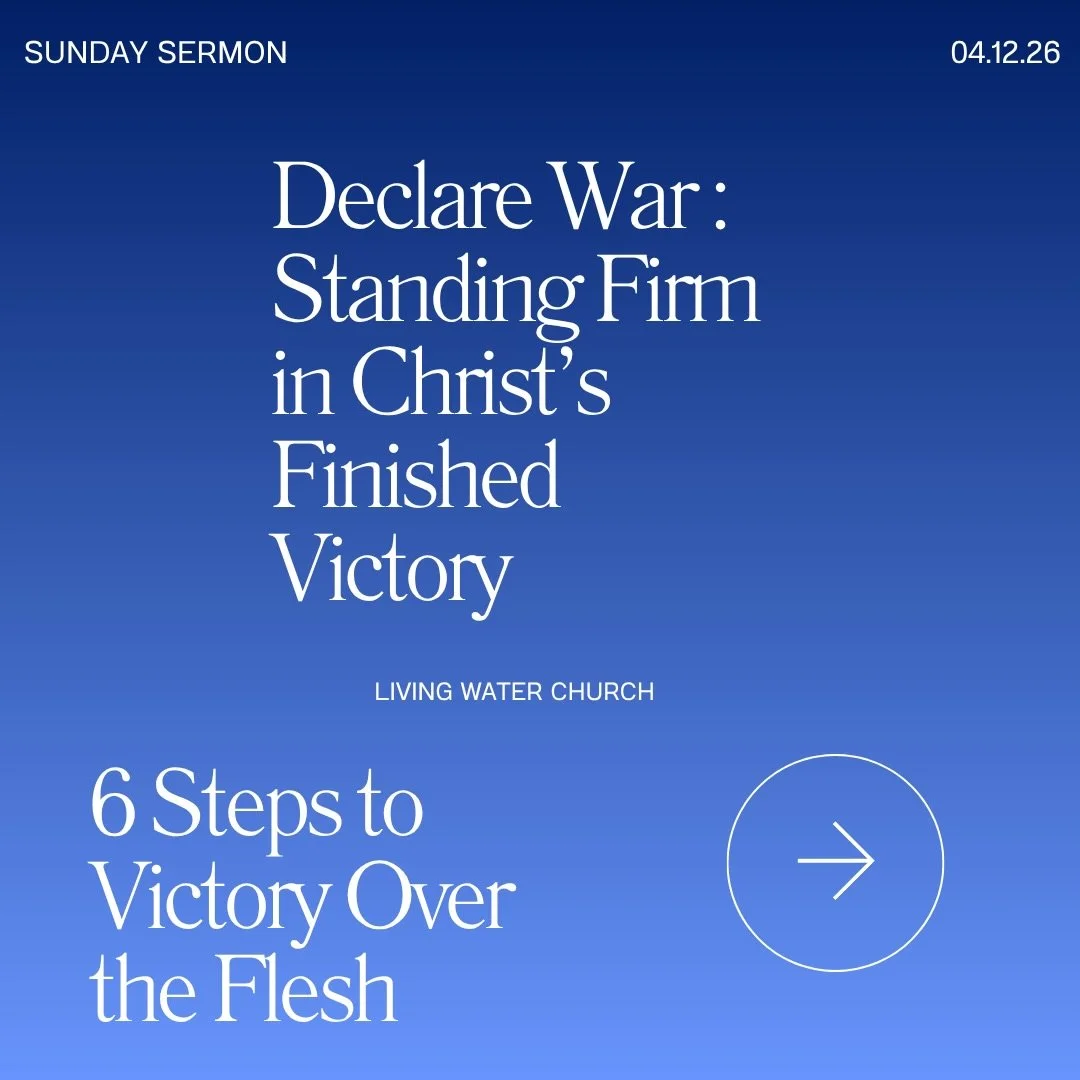 This past Sunday, we launched our new series, &lsquo;Declare War: Standing Firm in Christ&rsquo;s Finished Victory.&rsquo; Pastor Jeremiah shared how we can overcome the persistent struggles of the flesh by leaning into the victory already won for us