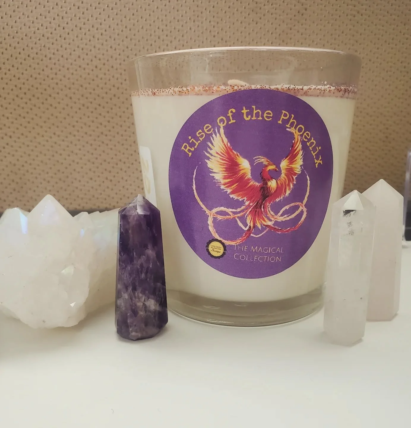 From ashes&hellip; she rises. 🔥🕊️

🕯️Meet Rise of the Phoenix &mdash; a candle born from transformation, resilience, and a little bit of magic.

✨As my business finds its wings again, this scent felt only fitting to burn beside me&hellip; a remind
