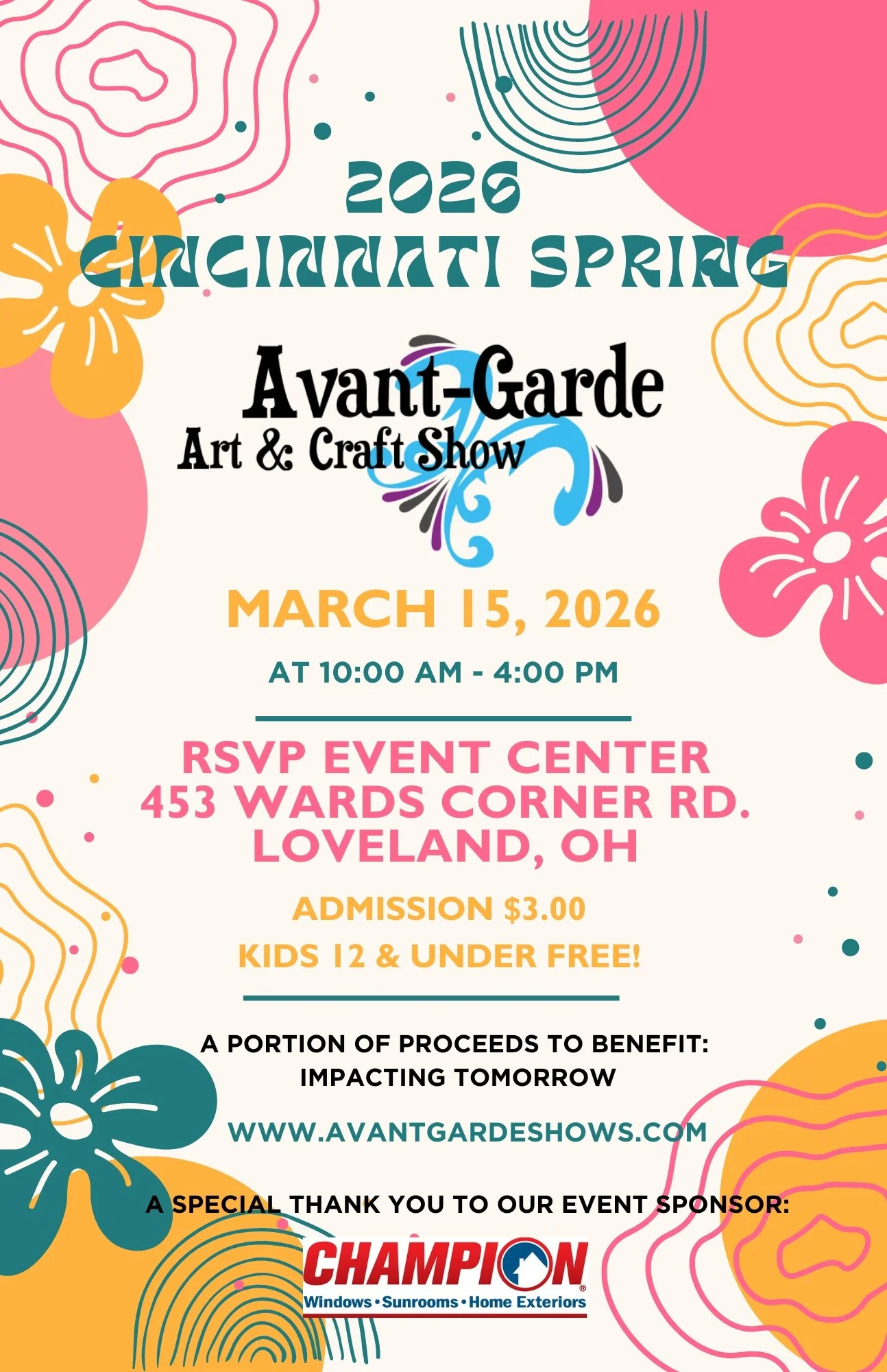 2026 Cincinnati Spring Avant-Garde Art &amp; Craft Show